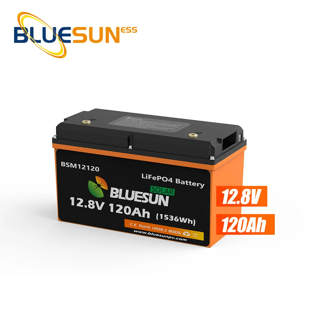 BLUESUN Lithium ion Batteries Batterie-lithium-ion-12v-100ah 120ah Lithium Battery