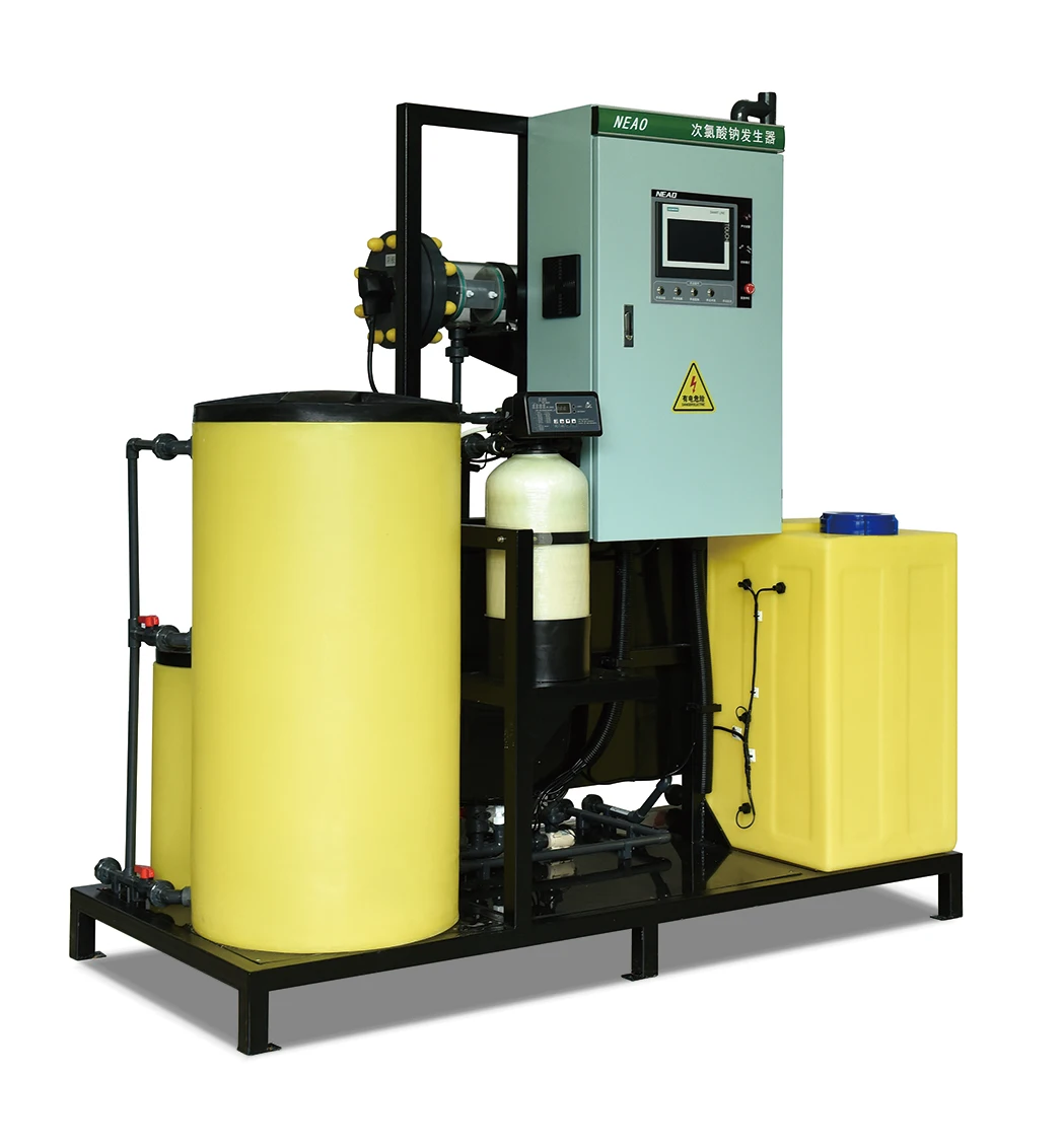 salt water electrolysis sodium hypochlorite generator