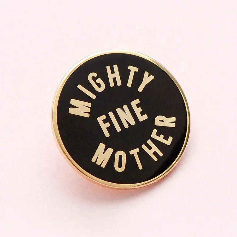 High Quality Round Gold Hard Enamel Lapel Pin With Custom logo supplier
