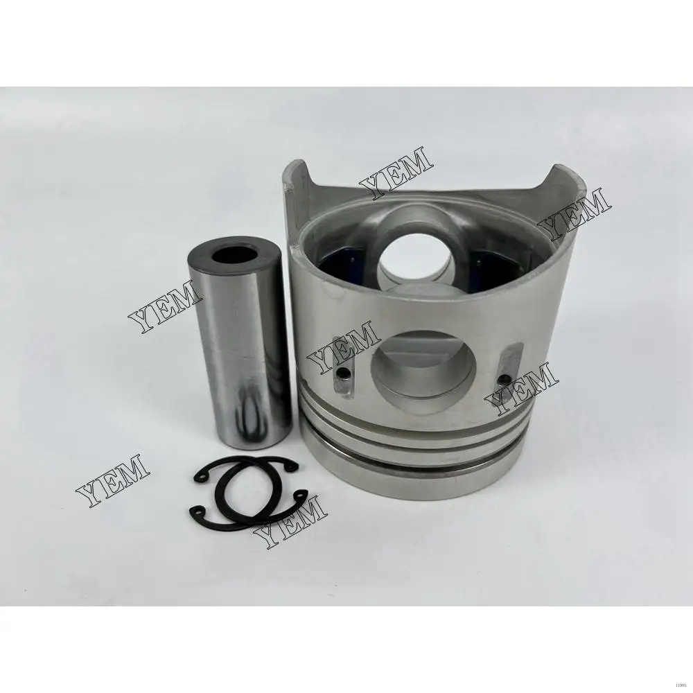 Cylinder Piston Kit ME018274 Fit for Mitsubishi 4D32 Excavator Forklift Diesel Engine Repair Parts