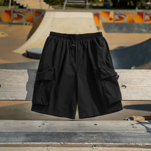 OEM & ODM Trendy Brand Men's Casual Summer Workwear Shorts Large Pocket Loose Five-Point Pants