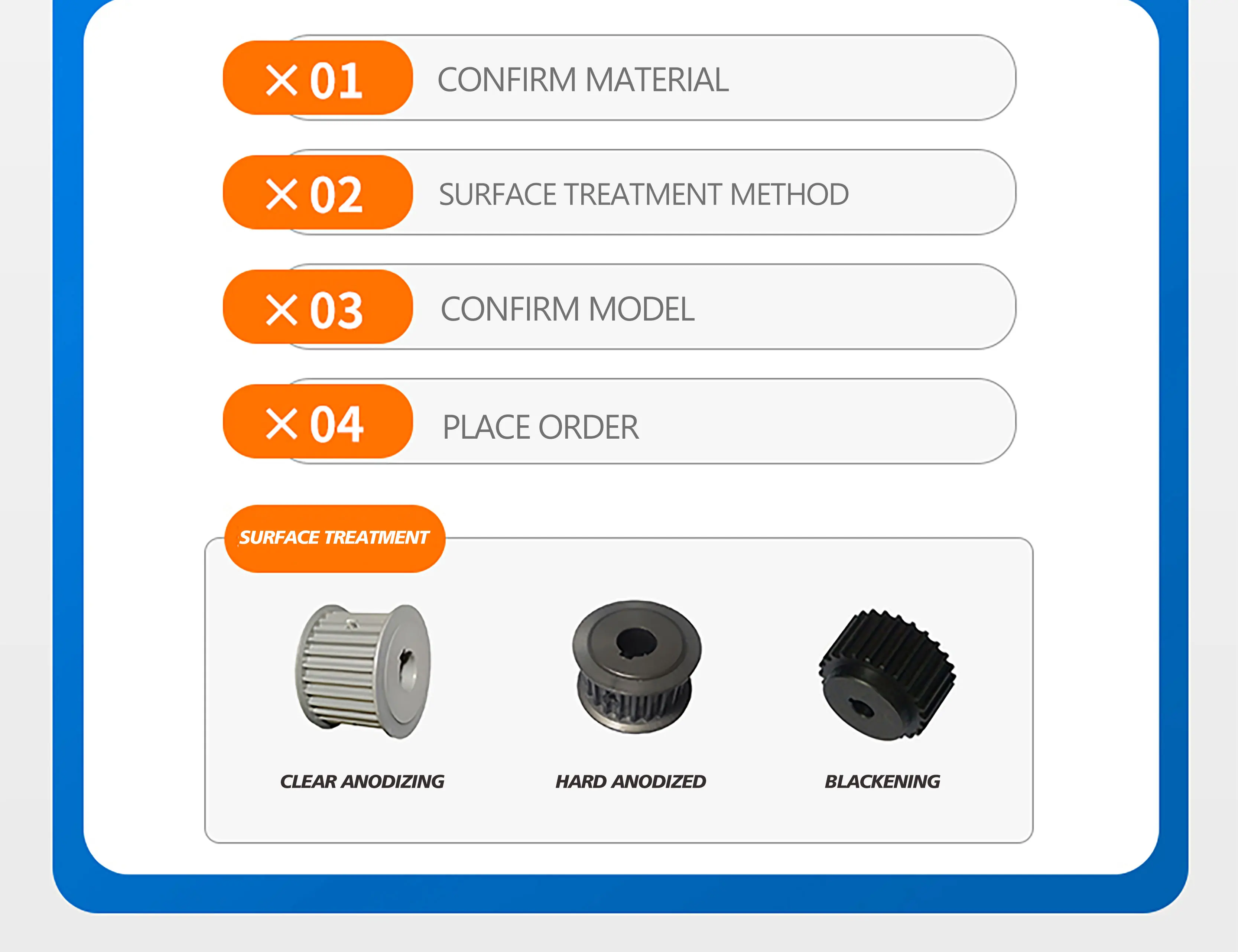 Kueisn Aluminum Alloy Synchronous Std Htd Pulley Processing Custom ...