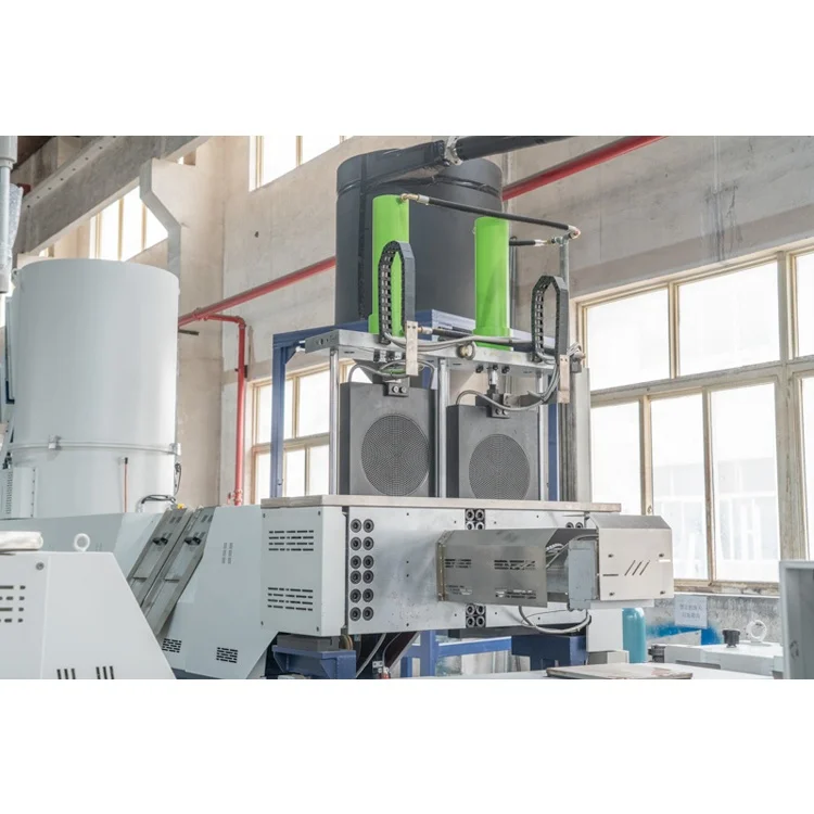 LLDPE LDPE Film Polypropylene Jumbo Bag Granulating Plastic Pelletizing Machine