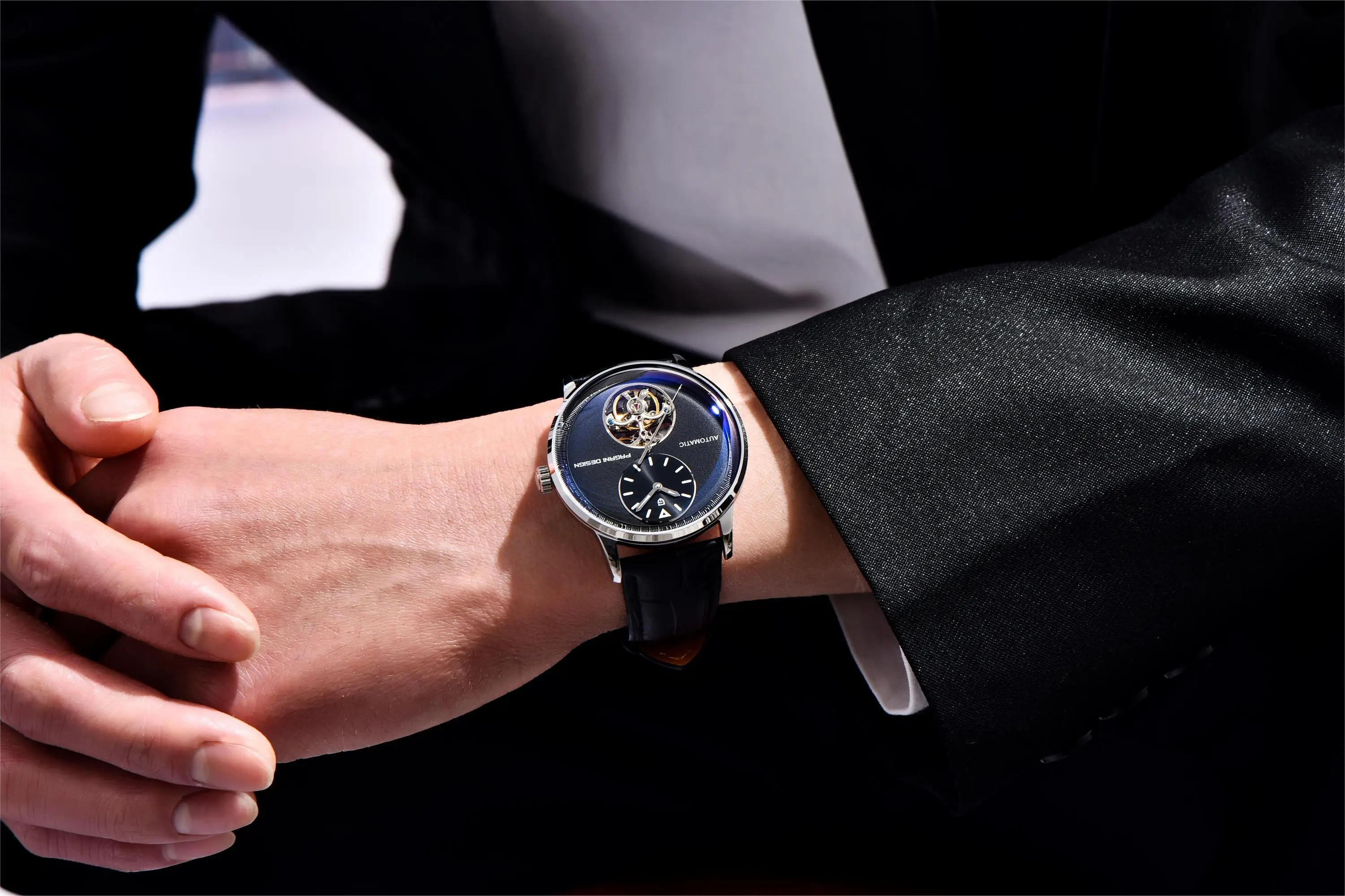 Pagani Design 2025 Tourbillon Multi Time Zone Luxury Men’s Watch - 42MM ...