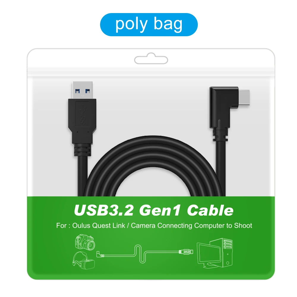product laudtec cable with charging for quest with separate charging port for uninterrupted power type a to c cable for vr accessories-9