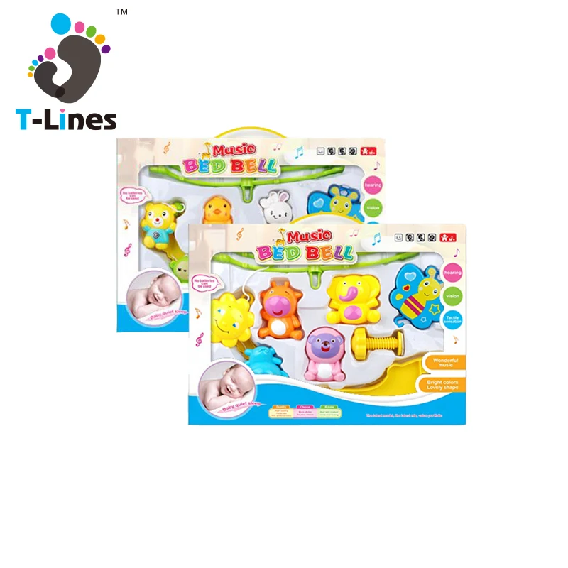 ЭК. Чистая кроватка с жирафом погремушка для новорожденных мобильные игрушки с музыкой