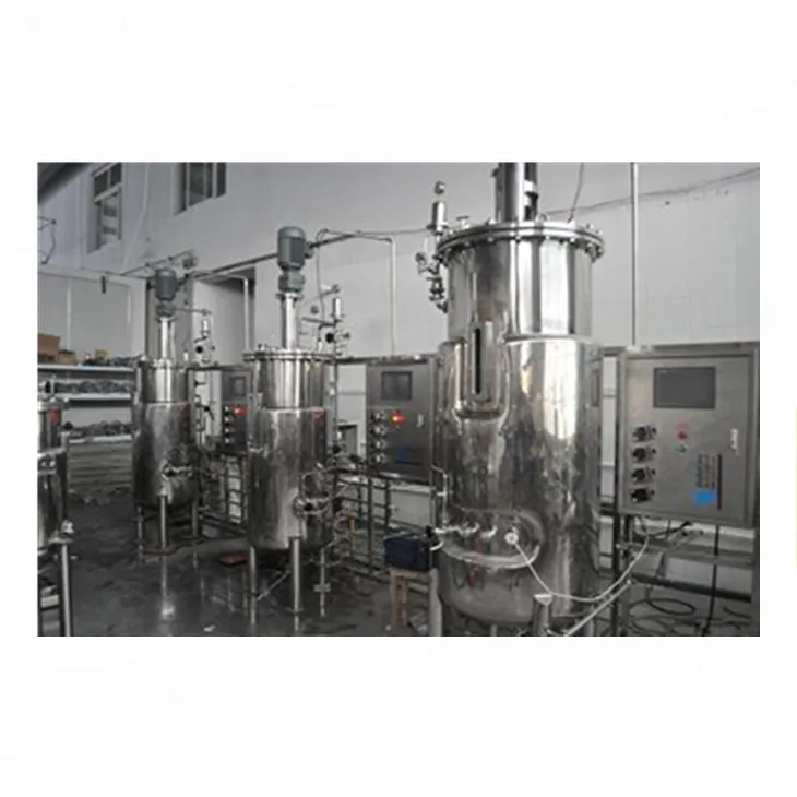 Fermentor Bioreactor With 50 Liter Volume and Boro Glass