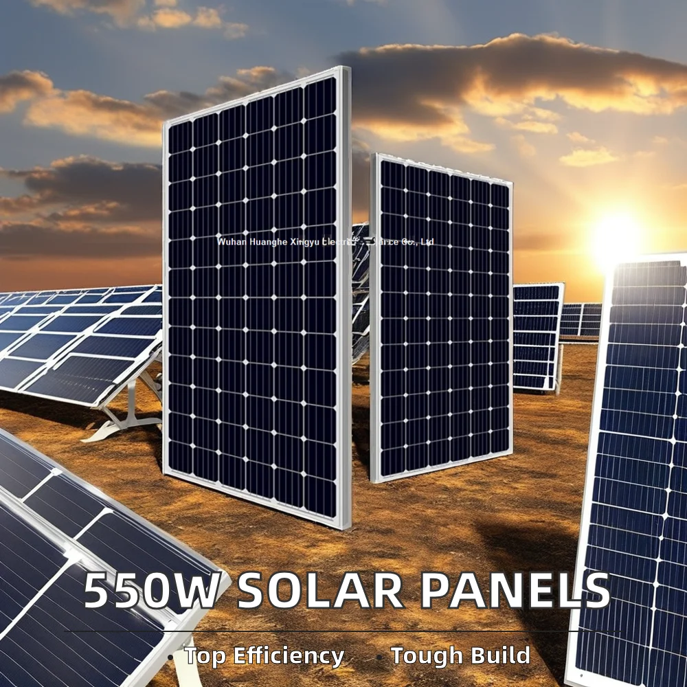 Wholesale 500 Watt Monocrystalline Silicon Half Cell Solar Panel Cheap Option for PV Power System Factory Price