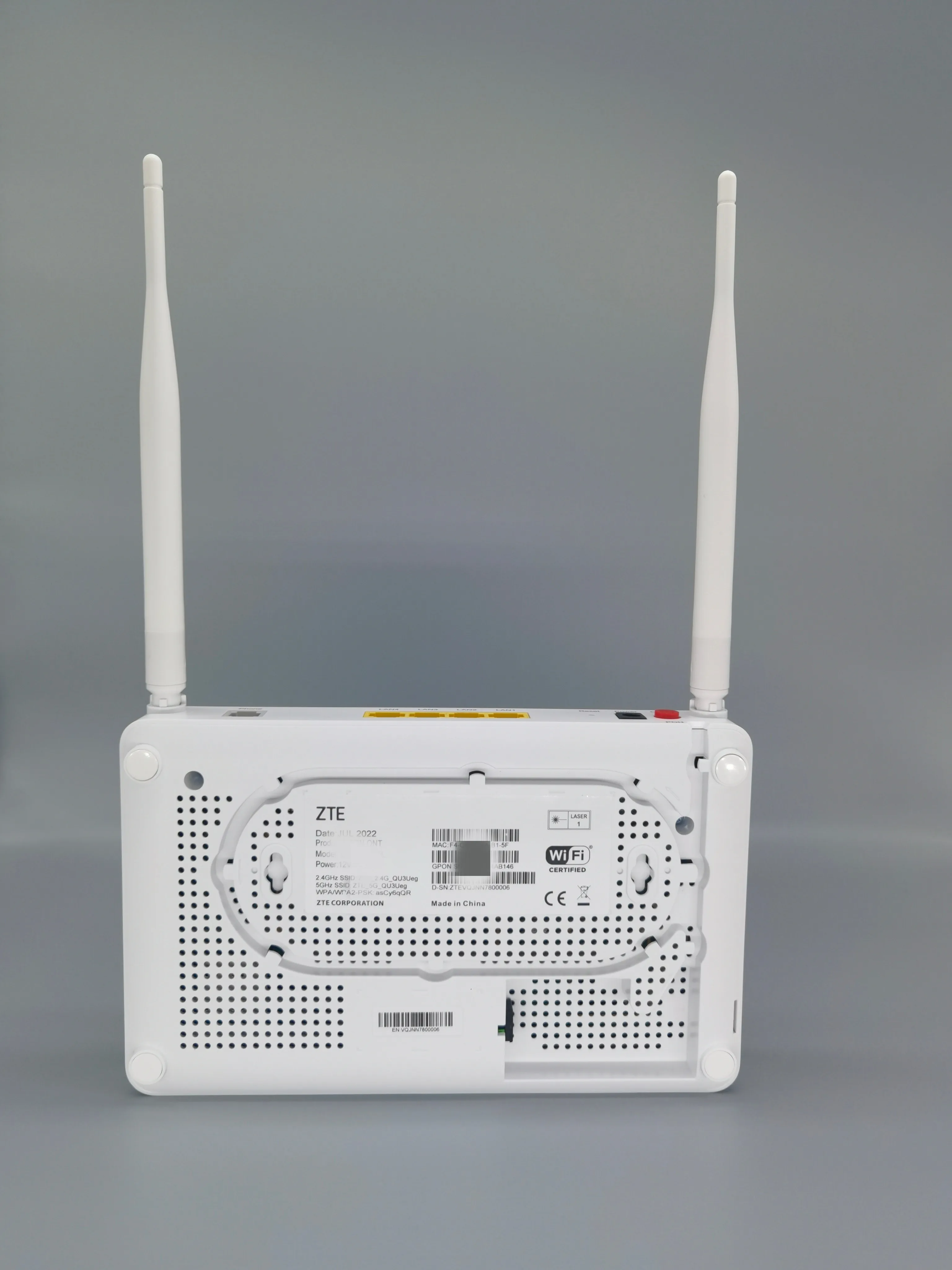 Zxhn F670l V90 4ge 1pots 1fxs 24g 5g Dual Band Wifi Gpon Onu For Zte Original New Ac1200 1747