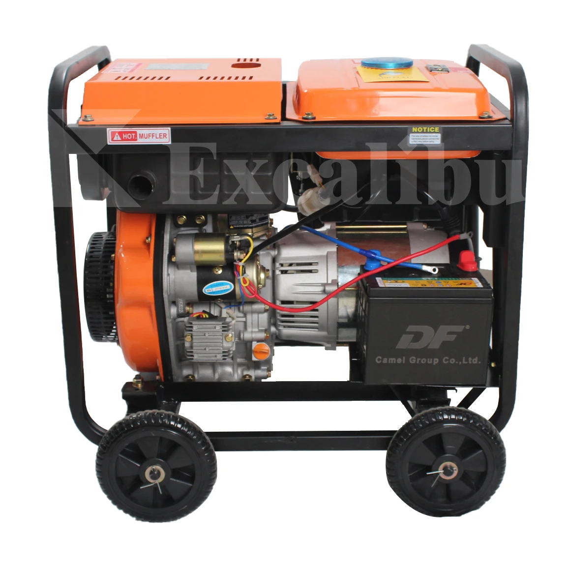 OEM Open Type 100% Copper Alternator 7kw 7.5kw 7kva  Portab Lediesel Generator for Sale