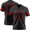Negro-negro y Rojo