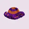 orange purple