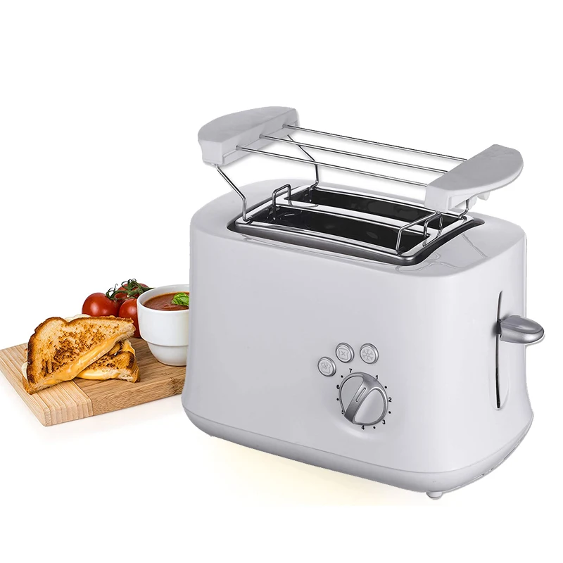 Made in China Transparent Toaster with Multifunction Auto Pop up Shut off