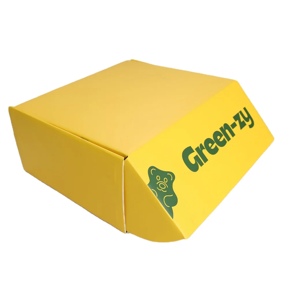product custom corrugated cardboard folding mailer box for clothing gift  shipping packaging durable paper boxes-3
