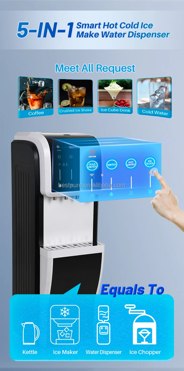 Stand 5in1 Hot Cold Home Temperature Water Icemaking App Control