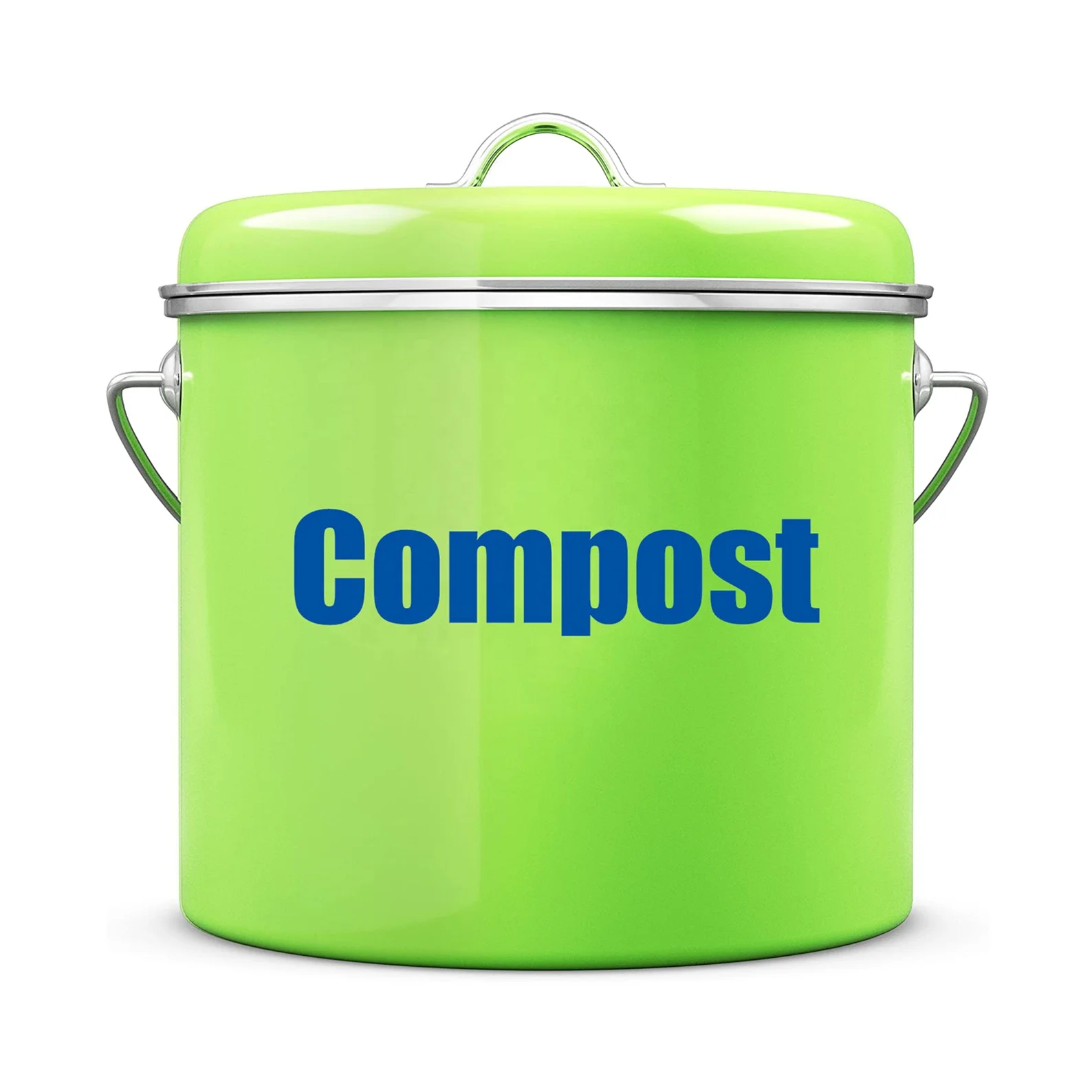 compost pail, cream - Whisk