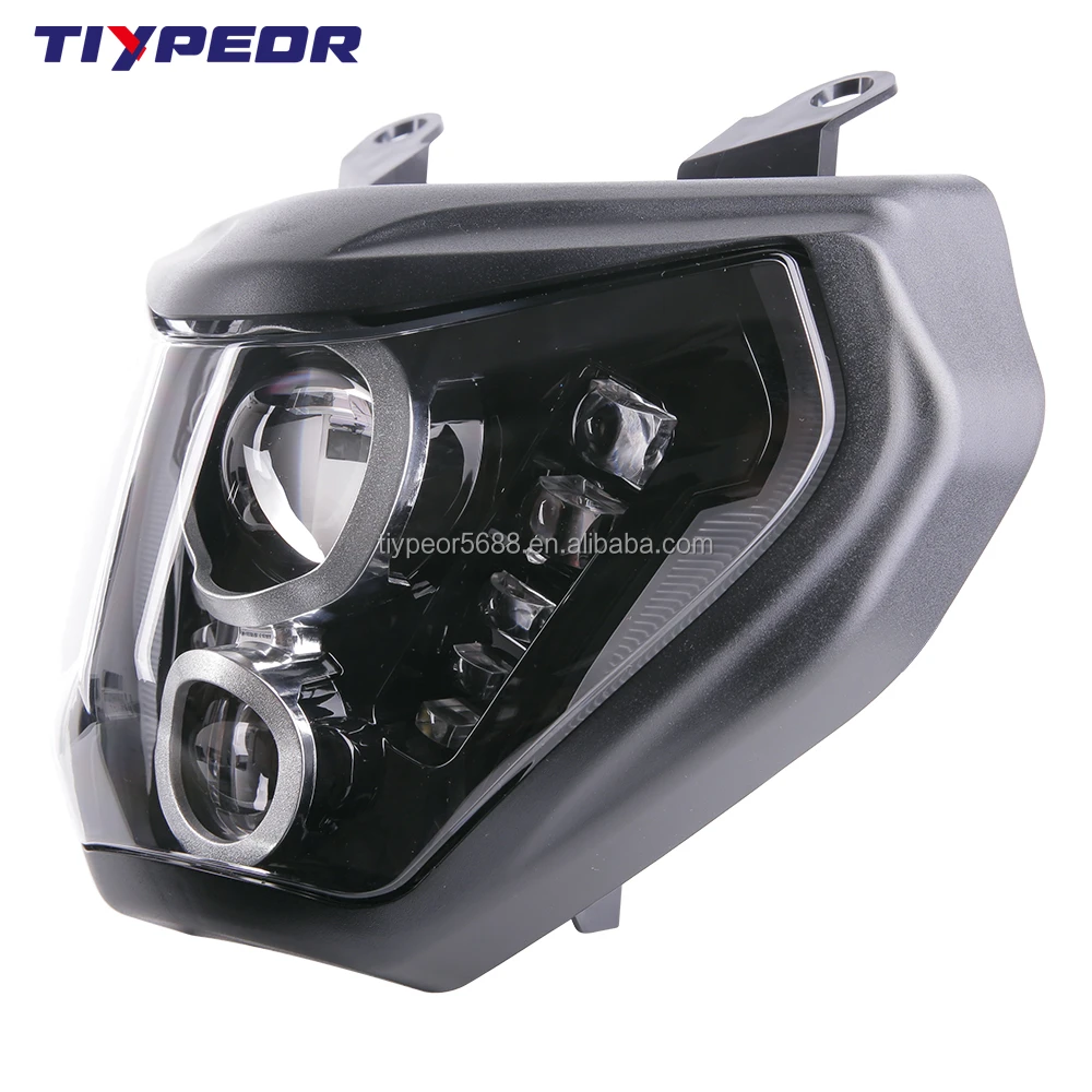 product tiypeor upgrade led headlight assembly for yamaha mt09 fz09 2014 2015 2016 motorcycle lights led lighting system accessories-8