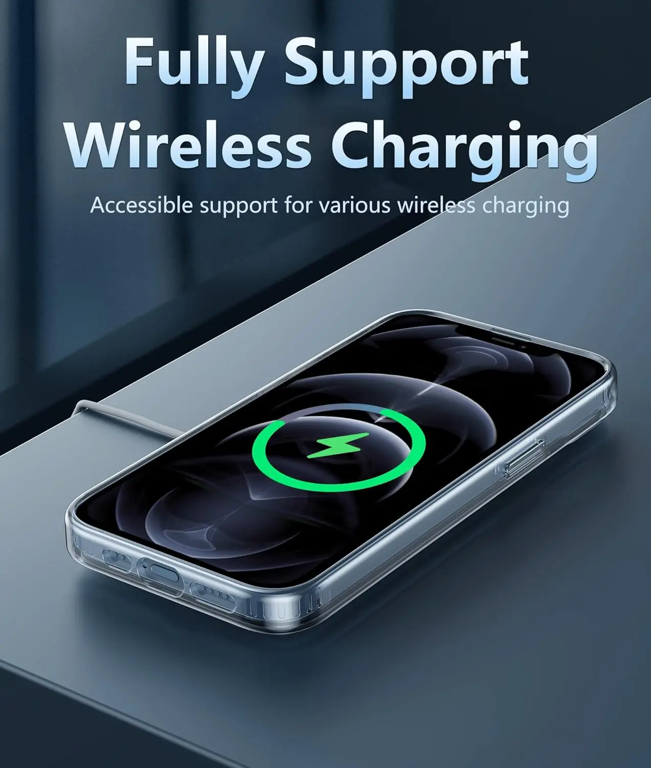 for iPhone 15 Pro Max case transparent  non-yellowing strong protection wireless charging for 6.7 inches ALF-084 Laudtec supplier