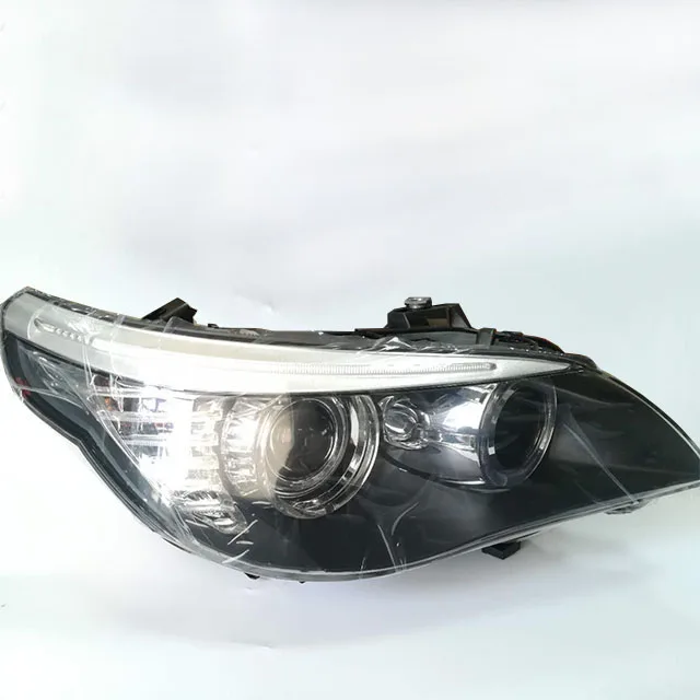 Bimmor Auto Headlamp Glass for BMW E60  E61 Headlight Lens Cover Head Lamp 5 Series 2008-2010 Xenon Head Light Factory