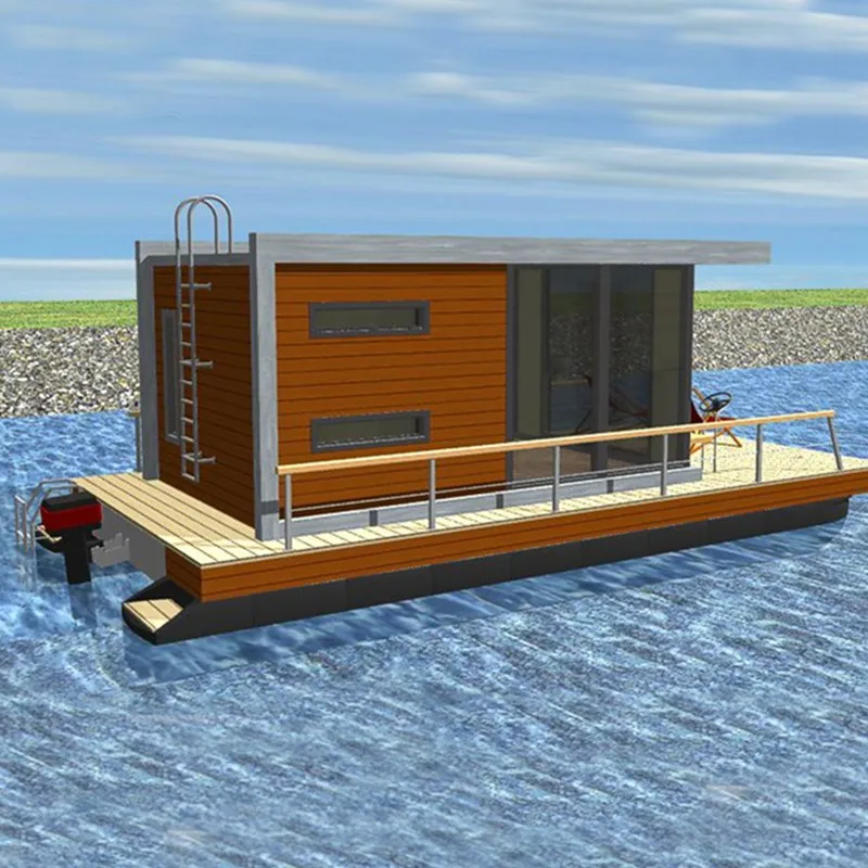 Float On Water Pontoon Boat Floating Houseboat Project Buy Floating Houseboat Project Floating Houseboat Pontoon Boat Product On Alibaba Com