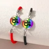 Rainbow red and black rope
