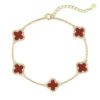 Bracciale in oro 14K-rosso
