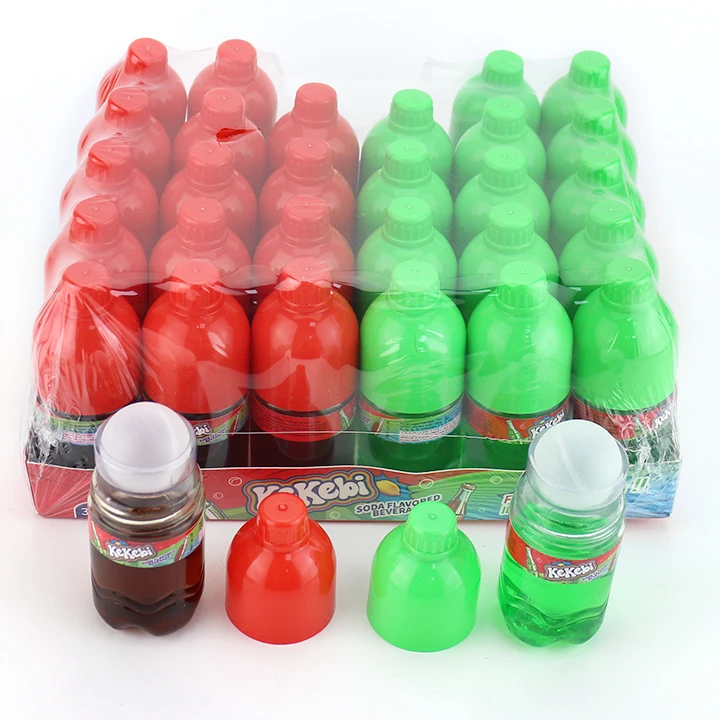 Licking candy