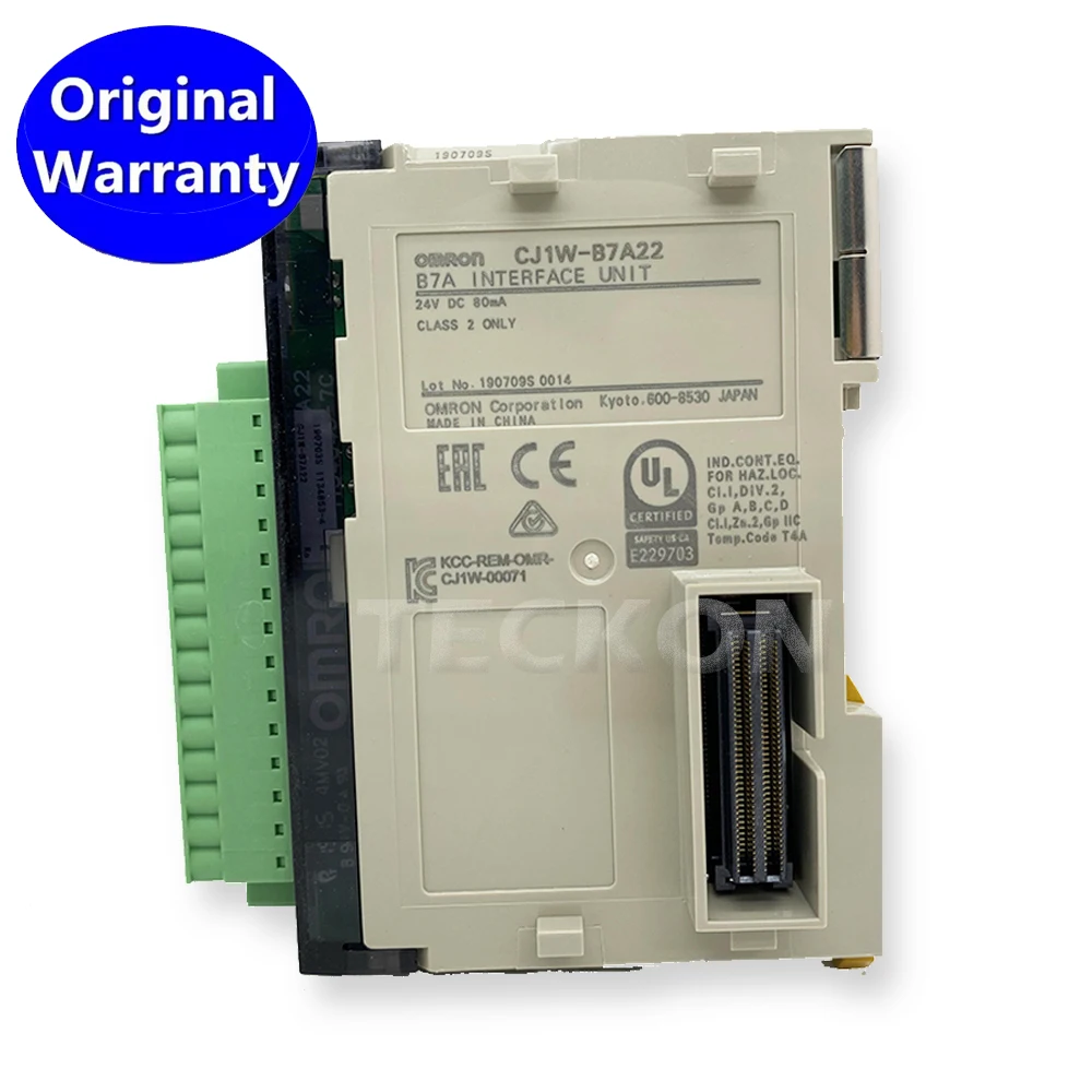CJ1W-B7A22 B7A vmesne enote PLC CJ1W B7A22 osnovna I/O krmilnik programator