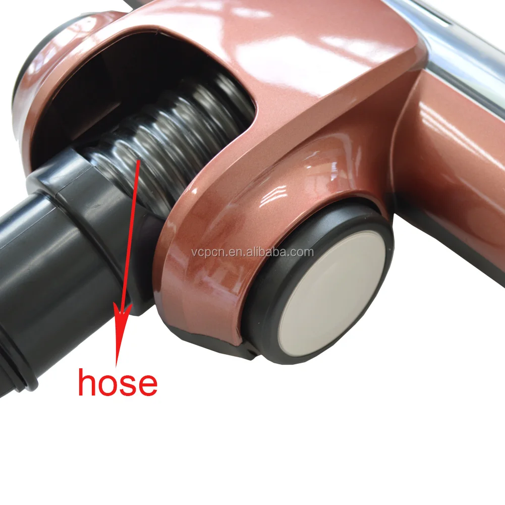 FACTORY VACUUM CLEANER ACCESSORIES SPARE PARTS NORMAL TURBO FLOOR DUST BRUSH HEAD WITH PP HAIR RUBBER & DETACHABLE ROLLER BRUSH