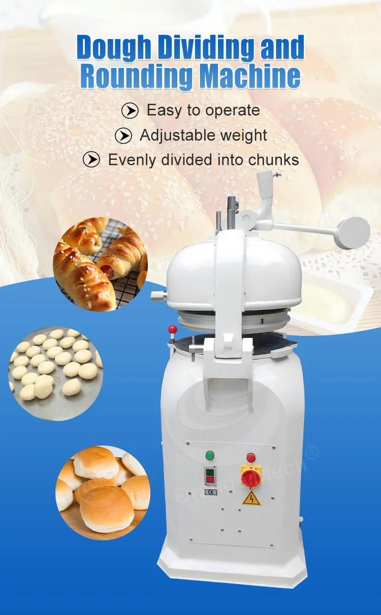 Orme Used Dough Baller Machine Adjustable Round Bread Separator Manual