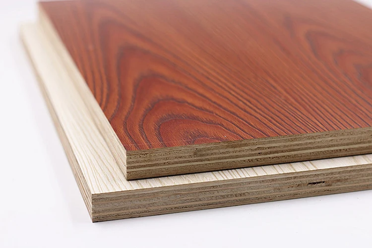 High Effciency Good Grade Best Quality Various Thickness E0 E1 Glue Melamine Laminated Board Plywood For Furniture supplier