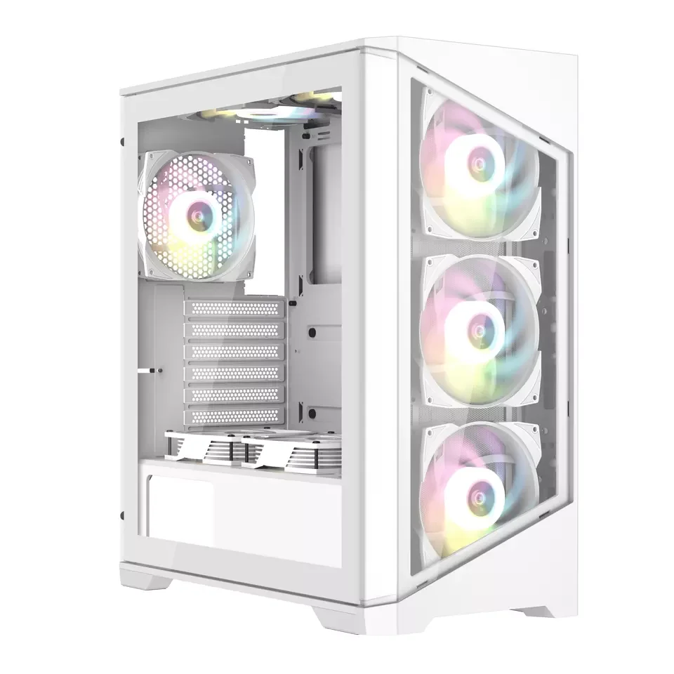 Gamer Case Cpu Cabinet Computer Casing Gaming Pc Support Custom Logo ...