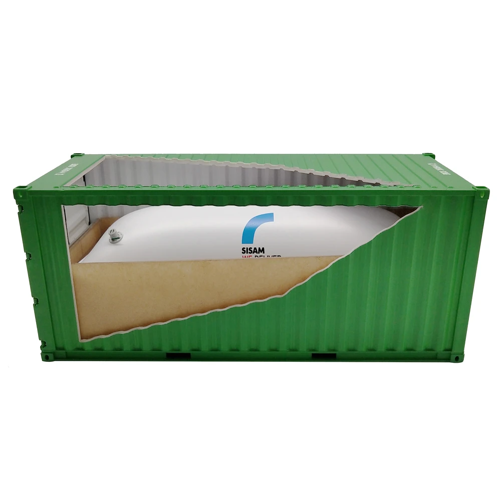 【A】30cm 1:20 EMC container Liters Custom container model manufactory container model O.A.S ship model