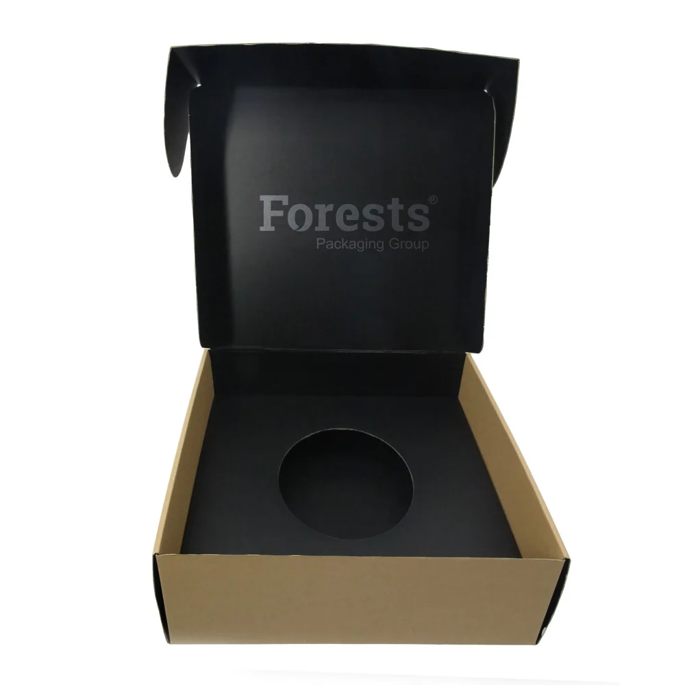 Premium Recyclable Paper Hat Packaging Box Custom Luxury Round Rigid Gift Box With Logo