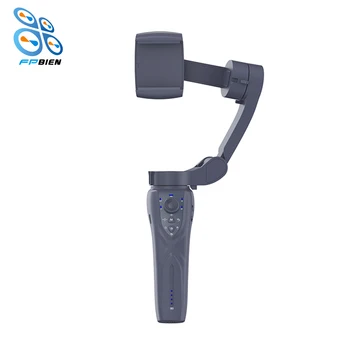 Stabilisateur 3 Axes Pour Smartphone - Perche à Selfie Anti-tremblement - Compatible Plupart Téléphones - Pour Vlog, Vidéo, Photo - Matériau ABS - 2