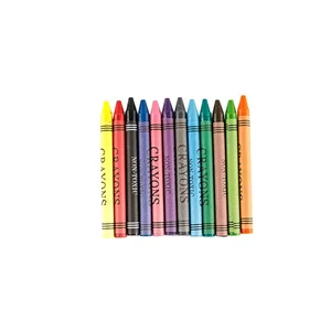 Washable 12-Pack of Special Effects Crayons Art Supplies for Ages 4+ for Classroom Use Made of Wax