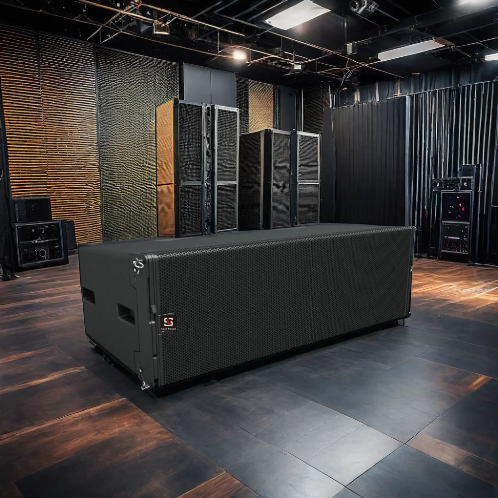 WPL-l High-performance Large Format 3 Way Line Array Speakers Professional Audio Video Sound System