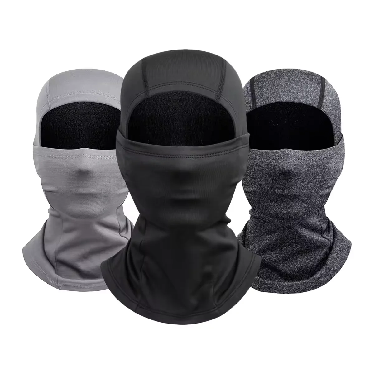 Fleece Flared Wind Blocking Snowmobile Tactical Running Fishing Hood Full Face Guard OEM ODM Face Mask Balaclava for Men Women