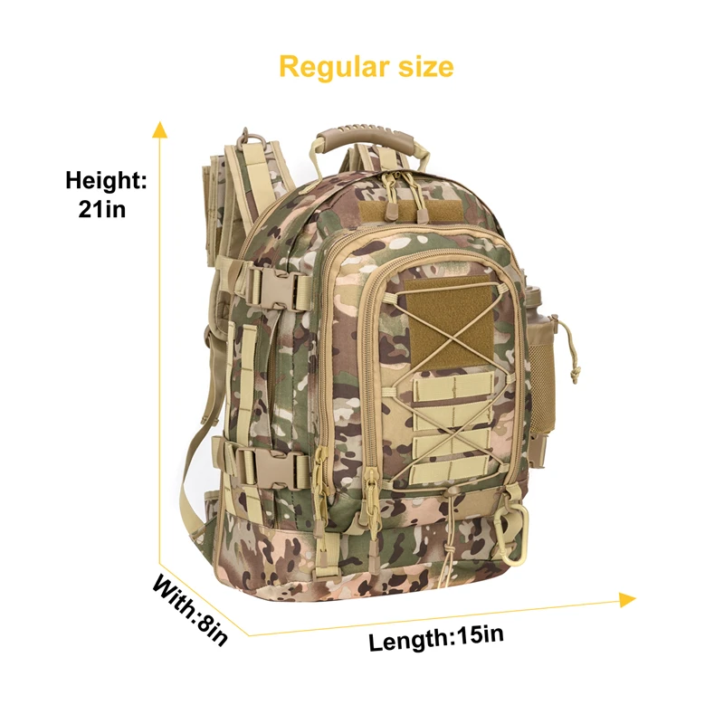 Tactical Backpack Us Local Delivery 39-64l Expandable Outdoor Bag ...