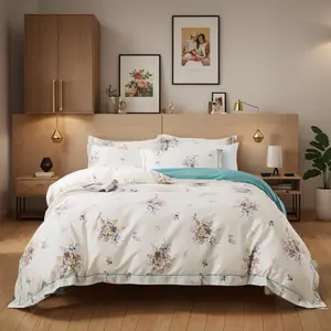 Duvet Cover Set ,Quilt Cover Set 100% Egyptian Cotton 800TC Comforter Cover Set with Hidden Zipper Closure 3Pcs