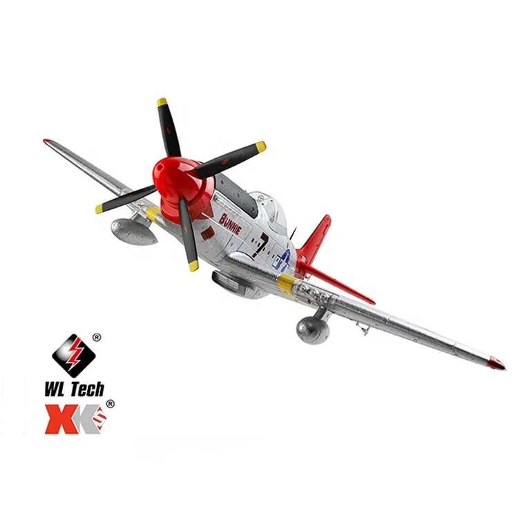 WLtoys XK A280 P51 2.4G 3D 6G Gyro Roll Stunt Airplane 4 Channel