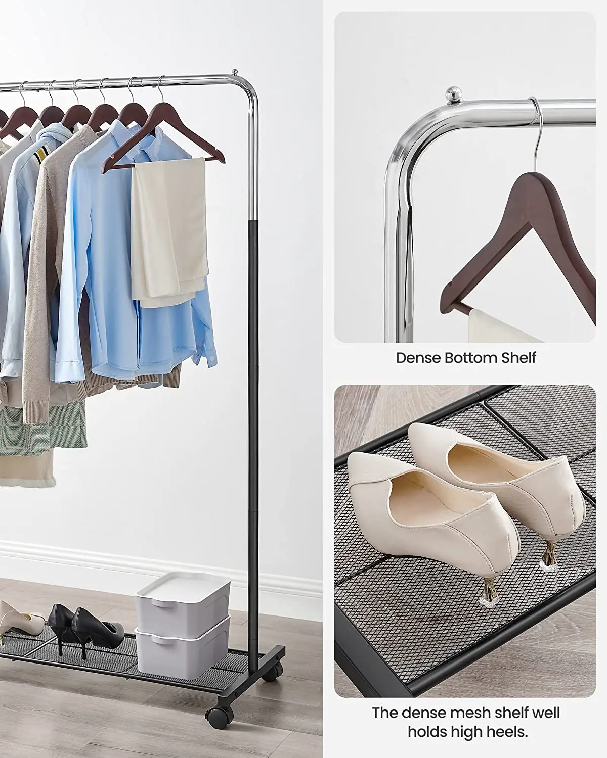 Intimate Detail Design Steel Cloth Hanger Organizer Simple Houseware