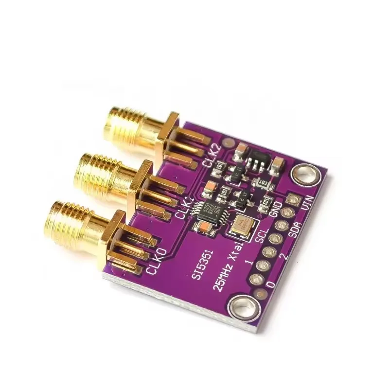 SI5351 High frequency signal square wave frequency generator Clock signal generator module signal generator