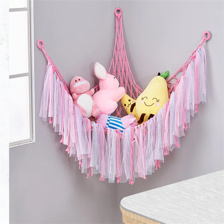 New Handmade Stuffed Animal Hammock Hammock Macrame Toy Hammock Net Buy Macrame Toy Hammock