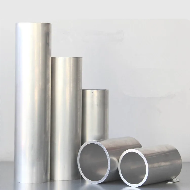 Анодирование штранг-прессования 6063 прямоугольная труба круглого сечения из алюминия