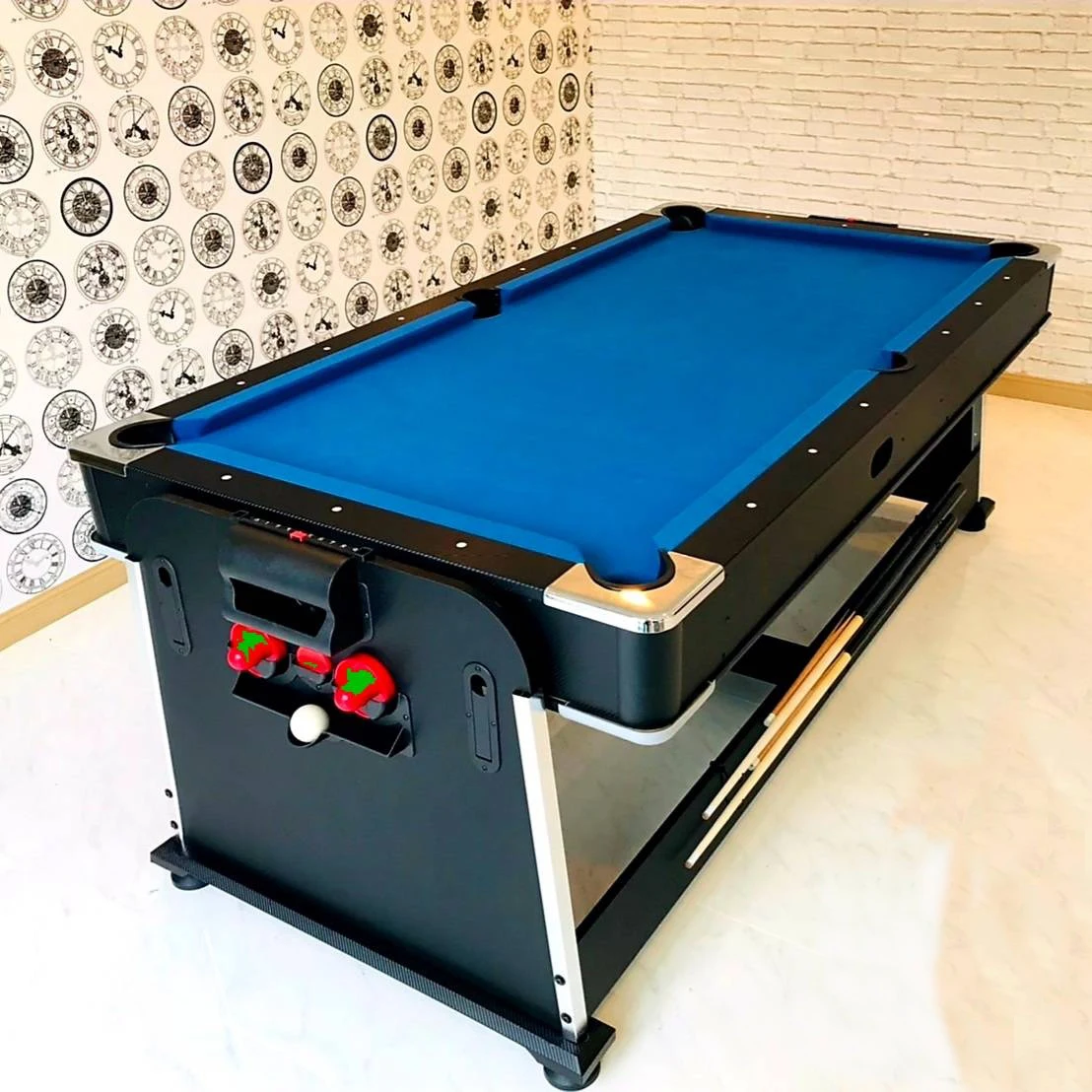 4 in 1 7フィートマルチゲームビリヤードテーブル・エアホッケー 4 in 1 7フィートマルチゲームビリヤードテーブル・エアホッケー