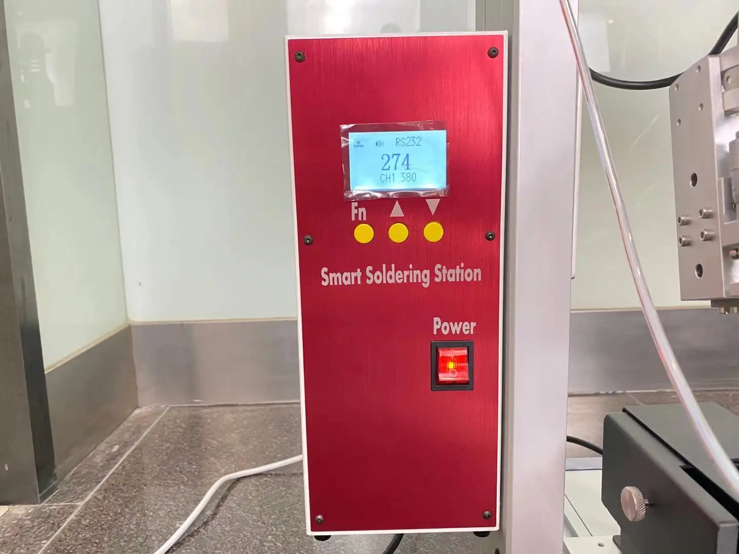 MD-HX3311R3311R Double head dual platform Automatic Soldering Machine 