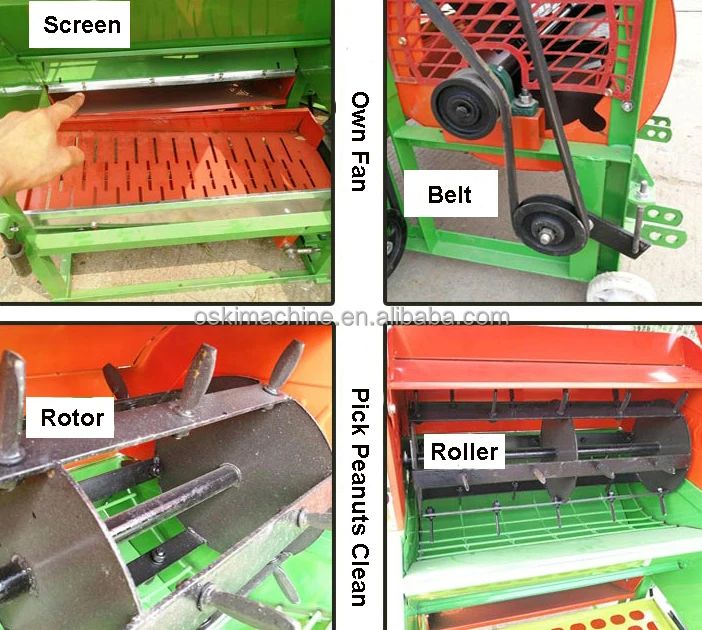 Automatic Peanut Harvesting Machine Groundnut Picker Peanut Groundnut