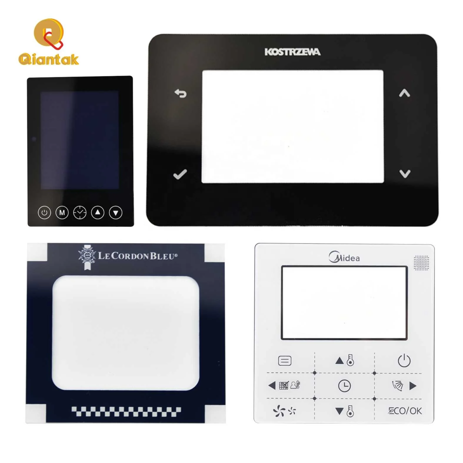 Custom Decoration Acrylic Front Control Panel Smart Membrane Decorative ...