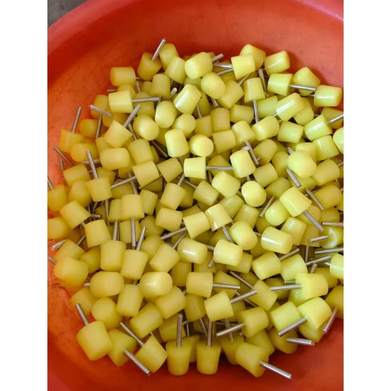 Rubber Head Screws Polyurethane Hot-adhesive Buffer Bolts Rubber Coated Screw supplier